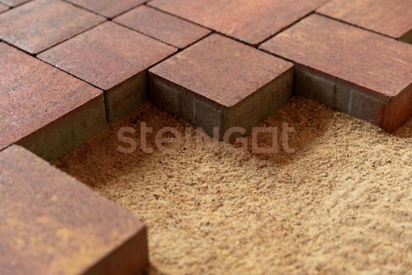 STEINGOT Бавария Терракота тротуарная плитка 60 мм. STEINGOT Бавария Терракота тротуарная плитка 60 мм.