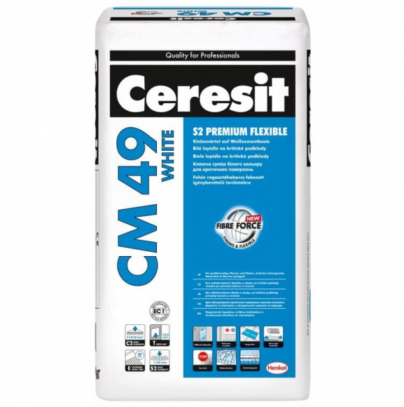 Ceresit CM 49 Клей для сверхкрупного формата Белый 20 кг.