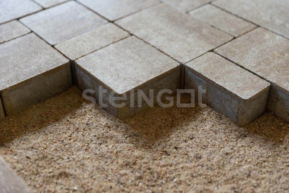 STEINGOT Бавария Травертин тротуарная плитка 60 мм.