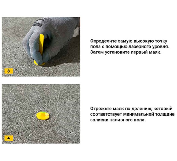 TLS-Profi Маяки для наливного пола 70 мм 20 шт. (TLSZA102023) TLS-Profi Маяки для наливного пола 70 мм 20 шт. (TLSZA102023)