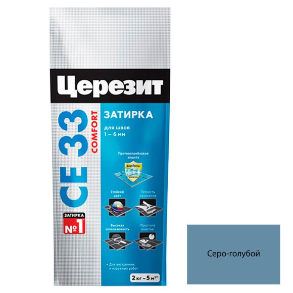 Ceresit CE 33 Цементная затирка для плитки 2 кг. Ceresit CE 33 Цементная затирка для плитки 2 кг.
