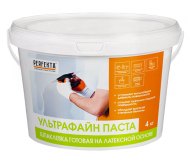 Perfekta Ультрафайн Шпаклевка готовая на латексной основе, 4 кг. Perfekta Ультрафайн Шпаклевка готовая на латексной основе, 4 кг.