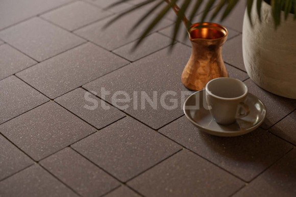 STEINGOT Бавария Темно-коричневая тротуарная плитка 60 мм.