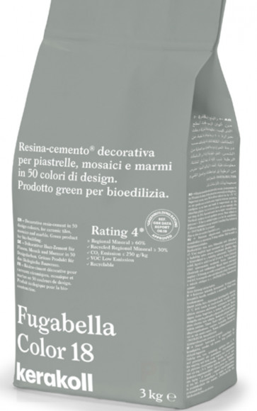 Kerakoll Fugabella Color Полимерцементная затирка 3 кг. Kerakoll Fugabella Color Полимерцементная затирка 3 кг.