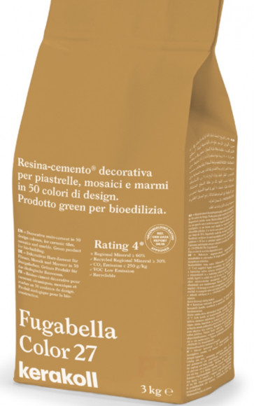 Kerakoll Fugabella Color Полимерцементная затирка 3 кг. Kerakoll Fugabella Color Полимерцементная затирка 3 кг.