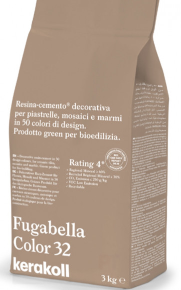 Kerakoll Fugabella Color Полимерцементная затирка 3 кг. Kerakoll Fugabella Color Полимерцементная затирка 3 кг.
