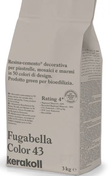Kerakoll Fugabella Color Полимерцементная затирка 3 кг. Kerakoll Fugabella Color Полимерцементная затирка 3 кг.
