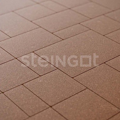 STEINGOT Бавария Коричневая тротуарная плитка 60 мм. STEINGOT Бавария Коричневая тротуарная плитка 60 мм.