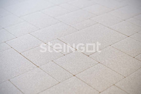 STEINGOT Бавария Белая тротуарная плитка 60 мм. STEINGOT Бавария Белая тротуарная плитка 60 мм.
