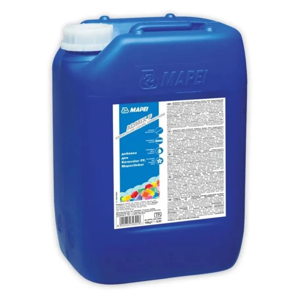Mapei Admix F Полимерная добавка для цементной затирки 10 кг.