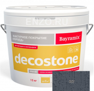 Bayramix Decostone Штукатурка декоративная Короед, зерно 1,2-2 мм 15 кг.