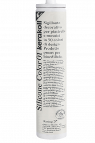 Kerakoll SILICONE COLOR Герметик, Затирка (50 цветов Design) 310 мл.