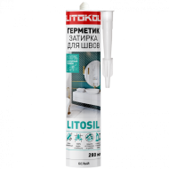 Litokol LITOSIL Герметик санитарный силиконовый, 0,28 л. Litokol LITOSIL Герметик санитарный силиконовый, 0,28 л.
