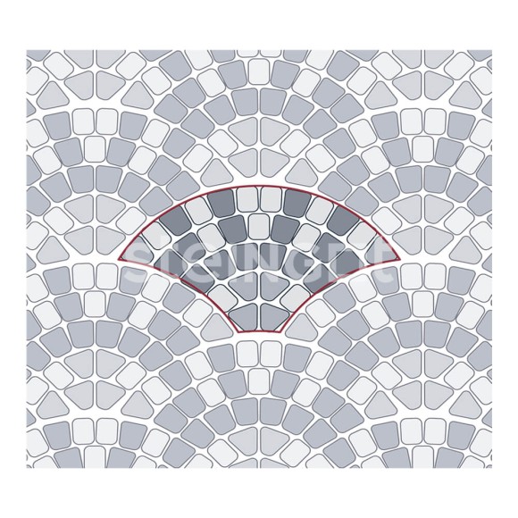 STEINGOT Классика круговая Коричневая тротуарная плитка 60 мм. STEINGOT Классика круговая Коричневая тротуарная плитка 60 мм.