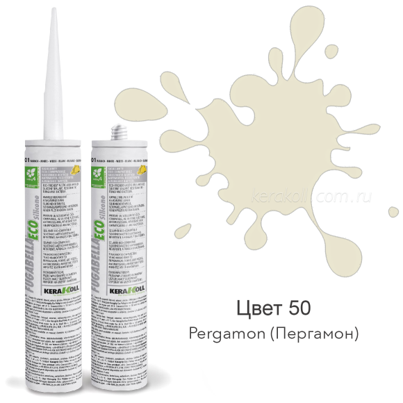 KERAKOLL FUGABELLA ECO Silicone 50 Pergamon KERAKOLL FUGABELLA ECO Silicone 50 Pergamon