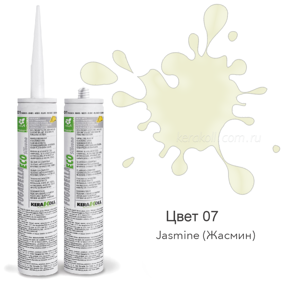 KERAKOLL FUGABELLA ECO Silicone 07 Jasmine KERAKOLL FUGABELLA ECO Silicone 07 Jasmine