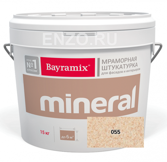 Bayramix Mineral Saftas Штукатурка декоративная Мозаичная, 0.5-0.7 мм, 15 кг. Bayramix Mineral Saftas Штукатурка декоративная Мозаичная, 0.5-0.7 мм, 15 кг.