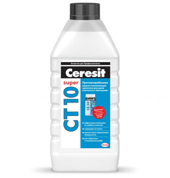 Ceresit CT 10 Super Гидрофобизирующая пропитка 1 л.