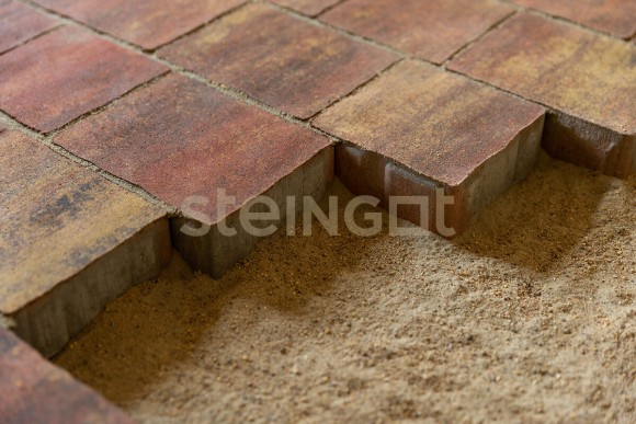 STEINGOT Старый город Терракота тротуарная плитка 60 мм.