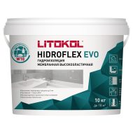 Litokol Hidroflex Гидроизоляция готовая, Зеленый 10 кг.