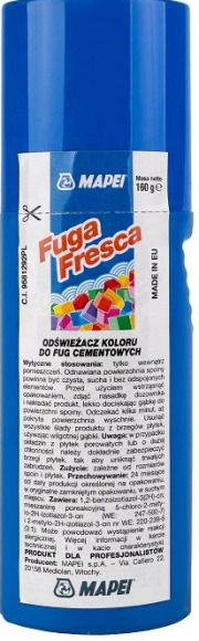 Mapei Fuga Fresca Краска для межплиточных швов Белый 160 г.