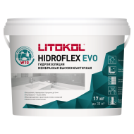Litokol Hidroflex Гидроизоляция готовая, Зеленый 17 кг.