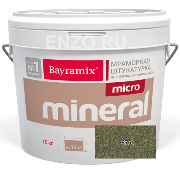 Bayramix Micro Mineral Штукатурка декоративная Мозаичная, 0.2-0.5 мм, 15 кг. Bayramix Micro Mineral Штукатурка декоративная Мозаичная, 0.2-0.5 мм, 15 кг.