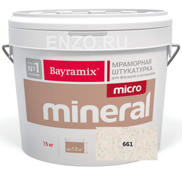 Bayramix Micro Mineral Штукатурка декоративная Мозаичная, 0.2-0.5 мм, 15 кг. Bayramix Micro Mineral Штукатурка декоративная Мозаичная, 0.2-0.5 мм, 15 кг.