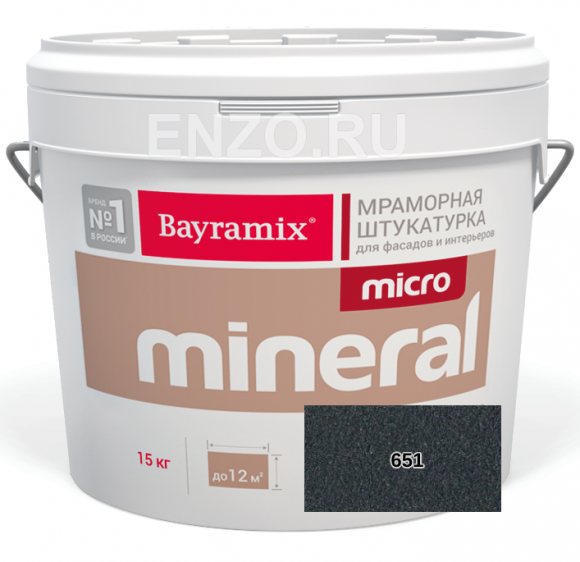 Bayramix Micro Mineral Штукатурка декоративная Мозаичная, 0.2-0.5 мм, 15 кг. Bayramix Micro Mineral Штукатурка декоративная Мозаичная, 0.2-0.5 мм, 15 кг.