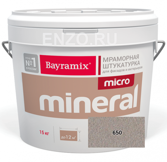 Bayramix Micro Mineral Штукатурка декоративная Мозаичная, 0.2-0.5 мм, 15 кг. Bayramix Micro Mineral Штукатурка декоративная Мозаичная, 0.2-0.5 мм, 15 кг.