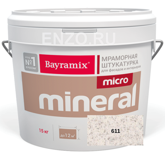 Bayramix Micro Mineral Штукатурка декоративная Мозаичная, 0.2-0.5 мм, 15 кг. Bayramix Micro Mineral Штукатурка декоративная Мозаичная, 0.2-0.5 мм, 15 кг.