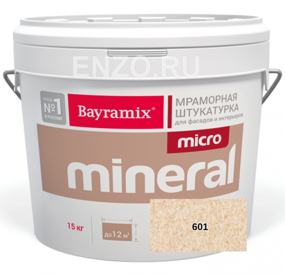 Bayramix Micro Mineral Штукатурка декоративная Мозаичная, 0.2-0.5 мм, 15 кг. Bayramix Micro Mineral Штукатурка декоративная Мозаичная, 0.2-0.5 мм, 15 кг.