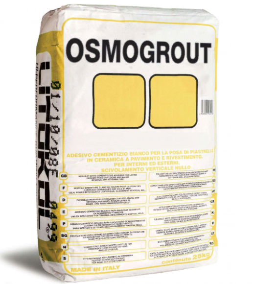 Litokol Osmogrout Гидроизоляция цементная, Серый 25 кг