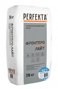 Perfekta Фронтпро Лайт Зимняя Штукатурка цементная легкая, 30 кг. Perfekta Фронтпро Лайт Зимняя Штукатурка цементная легкая, 30 кг.