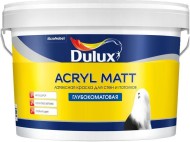 Dulux Acryl Matt краска латексная для стен и потолков, глубокоматовая. Dulux Acryl Matt краска латексная для стен и потолков, глубокоматовая.