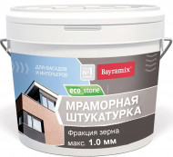 Bayramix Ecostone Штукатурка декоративная зерно 0.5 - 1 мм 15 кг Bayramix Ecostone Штукатурка декоративная зерно 0.5 - 1 мм 15 кг
