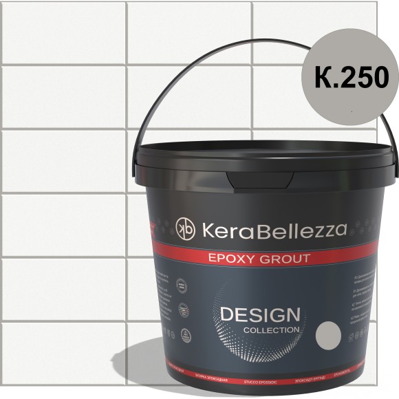 KeraBellezza Design Затирка цветная эпоксидная 0,33 кг. KeraBellezza Design Затирка цветная эпоксидная 0,33 кг.