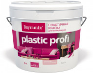 Bayramix Plastic Profi Краска водно-дисперсионная для стен и потолков, 9 л. Bayramix Plastic Profi Краска водно-дисперсионная для стен и потолков, 9 л.