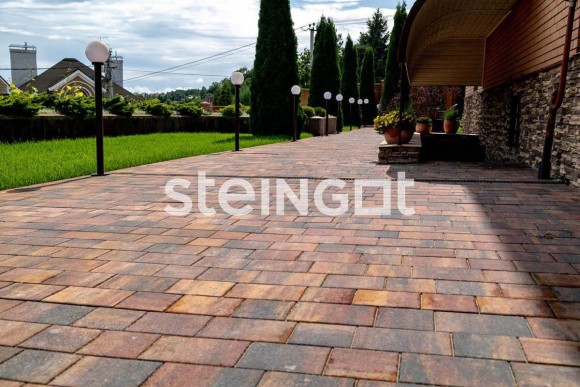 STEINGOT Новый город Блэнд тротуарная плитка 40 мм. STEINGOT Новый город Блэнд тротуарная плитка 40 мм.