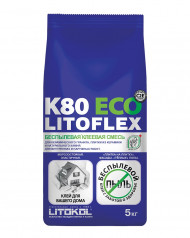 Litokol Litoflex K80 Eco Клей для керамической плитки и керамогранита, 5 кг. Litokol Litoflex K80 Eco Клей для керамической плитки и керамогранита, 5 кг.