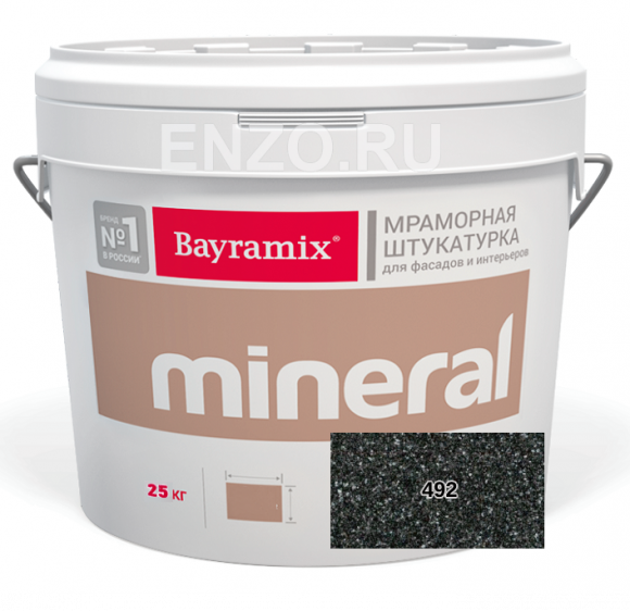 Bayramix Mineral Штукатурка декоративная Мозаичная, зерно 0,7-1,2 мм, 25 кг. Bayramix Mineral Штукатурка декоративная Мозаичная, зерно 0,7-1,2 мм, 25 кг.