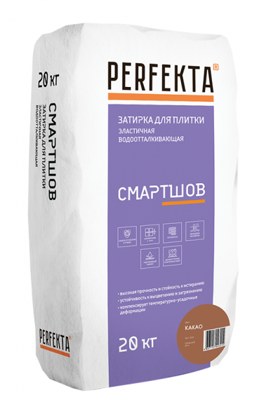 Perfekta Смартшов Затирка для плитки эластичная водоотталкивающая, 20 кг. Perfekta Смартшов Затирка для плитки эластичная водоотталкивающая, 20 кг.