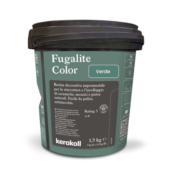 Kerakoll Fugalite Color Эпоксидная затирка, Verde 1.5 кг. Kerakoll Fugalite Color Эпоксидная затирка, Verde 1.5 кг.