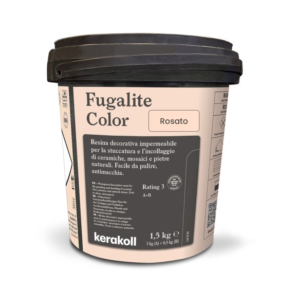 Kerakoll Fugalite Color Эпоксидная затирка, Rosato 1.5 кг. Kerakoll Fugalite Color Эпоксидная затирка, Rosato 1.5 кг.