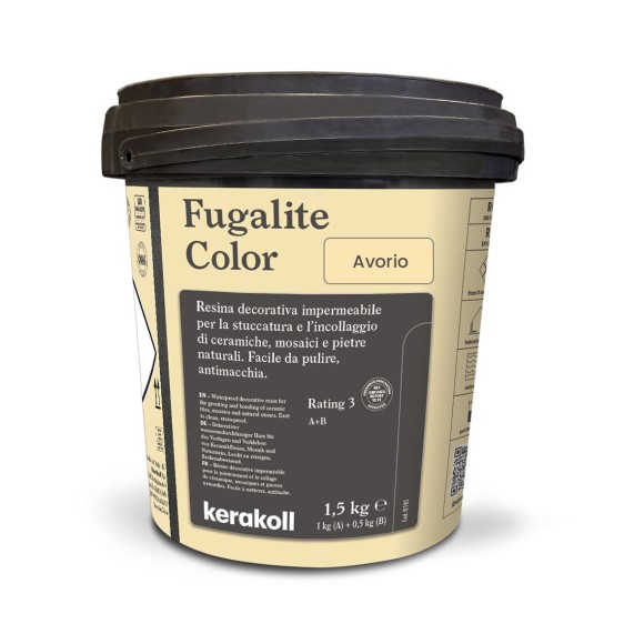 Kerakoll Fugalite Color Эпоксидная затирка, Avorio 1.5 кг. Kerakoll Fugalite Color Эпоксидная затирка, Avorio 1.5 кг.