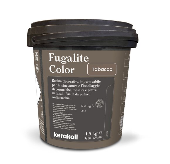 Kerakoll Fugalite Color Эпоксидная затирка, Tabacco 1.5 кг. Kerakoll Fugalite Color Эпоксидная затирка, Tabacco 1.5 кг.