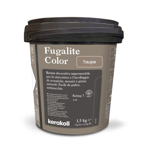Kerakoll Fugalite Color Эпоксидная затирка, Taupe 1.5 кг. Kerakoll Fugalite Color Эпоксидная затирка, Taupe 1.5 кг.