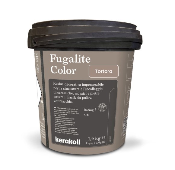 Kerakoll Fugalite Color Эпоксидная затирка, Tortora 1.5 кг. Kerakoll Fugalite Color Эпоксидная затирка, Tortora 1.5 кг.