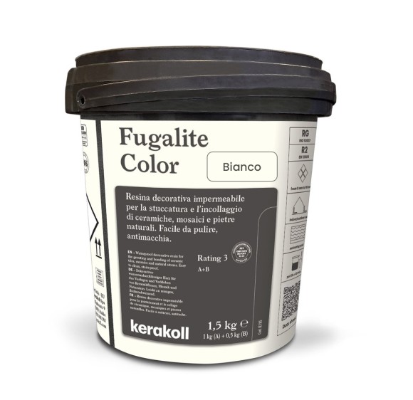 Kerakoll Fugalite Color Эпоксидная затирка, Bianco 1.5 кг.