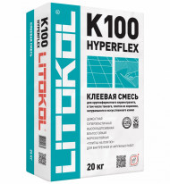 Litokol Hyperflex K100 Клей для крупноформатной плитки, Серый 20 кг. Litokol Hyperflex K100 Клей для крупноформатной плитки, Серый 20 кг.